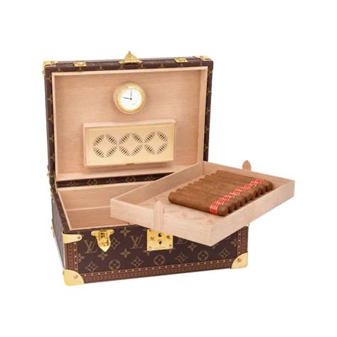 lv 煙 盒|Coffret Cigares Monogram .